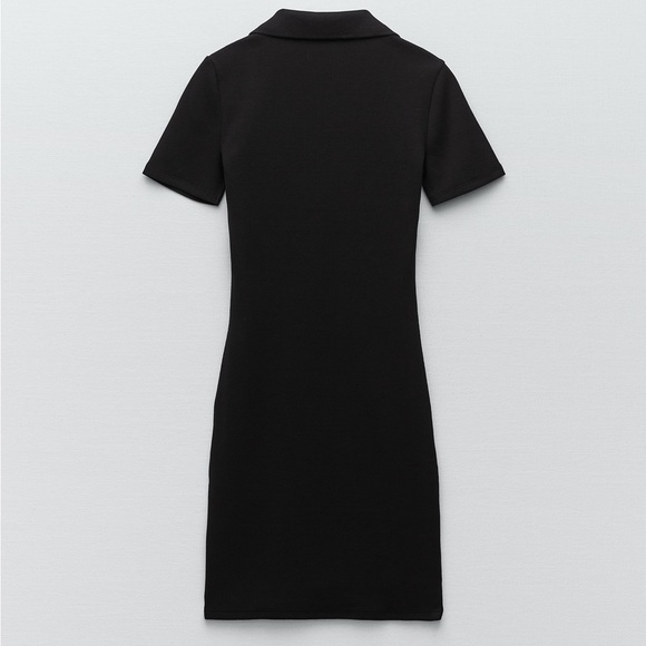 Zara ribbed polo mini dress - Picture 4 of 9